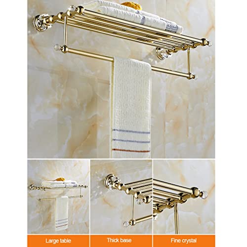 Porte-serviettes en aluminium spatial support mural salle de bain - 3