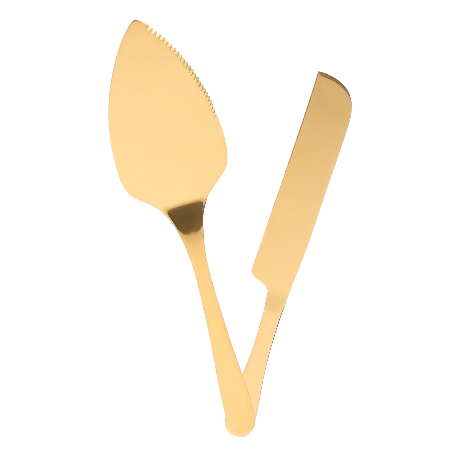 Cabilock 1 Set Stainless Steel Cake Cutter and Server Set Kitchen Tool for Wedding Cake Cutting Versatile Slicing for Cheese Steaks and More and Easy to Use