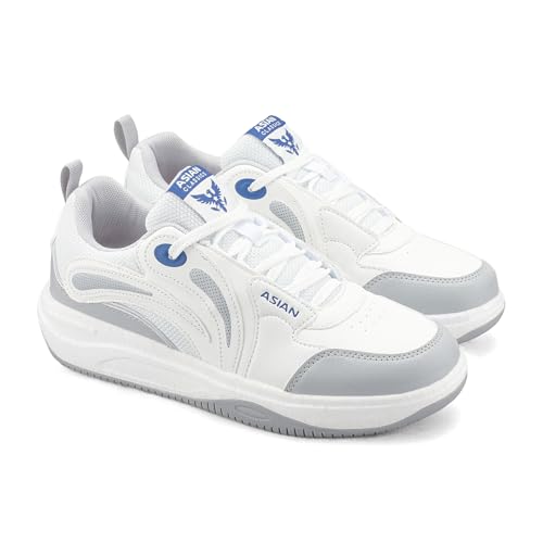 Image of ASIAN Hypercushion Mojo-08 Men's Premium Sneaker with E-TPU Midsole | Memory Foam Technology with TPR Low-Top Style | Ideal for Travel & Daily Style