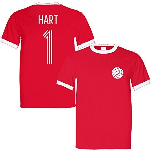 Joe Hart 1 England Legend Ringer Retro T-Shirt