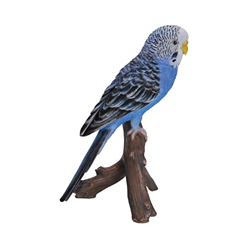 Vivid Arts - Figura de periquito, color azul