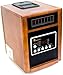 Dr Infrared Heater DR-998, 1500W, Space Heater with Humidifier, Oscillation Fan & Remote Control (Cherry)