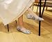 Imagen de Feversole Round Toe Lace Ballet Crochet Flats