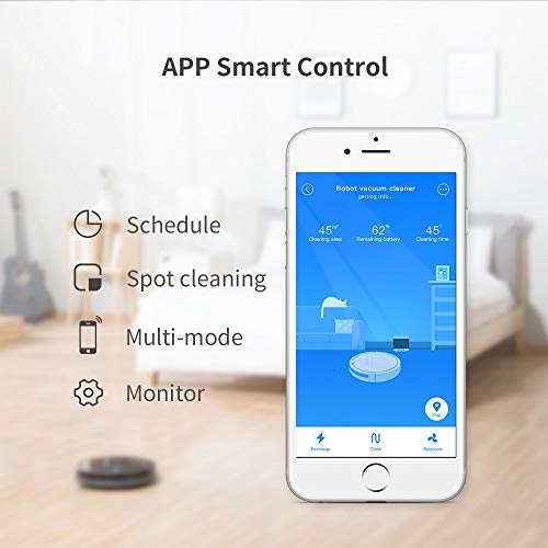 Image of roborock Robot Vacuum Cleaner Sweeping and Mopping Robotic Vacuum with App Control, 2000Pa Strong Suction for Thin Carpet, Pet Hair and All Types of Floor