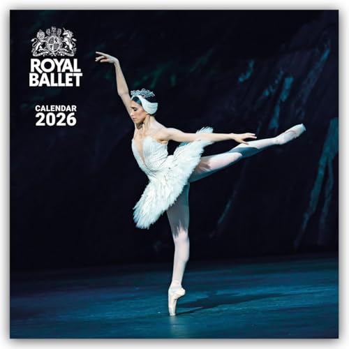 Royal Ballet – Königliches Ballett 2026 – Wand-Kalender: Original Carousel-Kalender [Mehrsprachig] [Kalender] (Wall-Kalender)