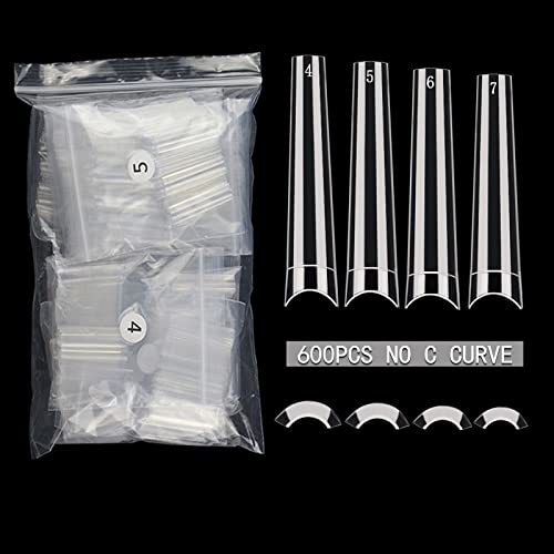 SWETIDY XXL Coffin Refill Nail Tips