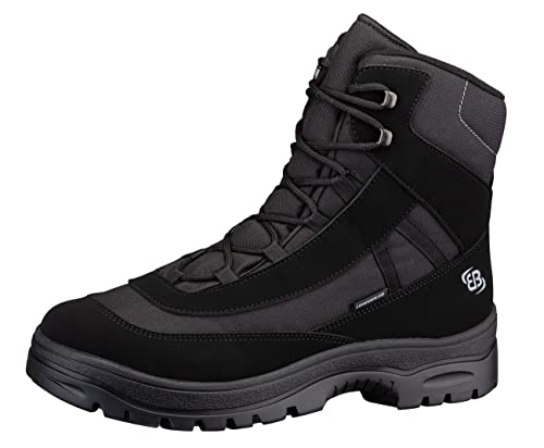 Preisvergleich Produktbild Brütting Falera Unisex Schneestiefel, schwarz, 42 EU