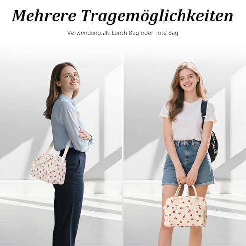 AOTM Kühltasche Klein Frauen Männer, 12L Lunchtasche mit Gurt für Arbeit – Ansicht 4