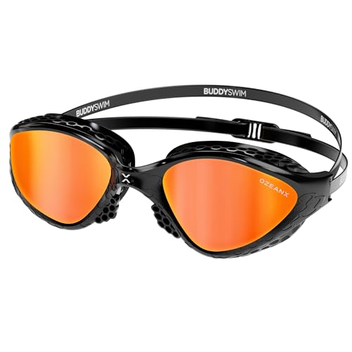 Gafas Natacion OzeanX. Gafas Natacion Hombre Protección UV400. Gafas Nadar Mujer Antivaho. Gafas Piscina Hombre con Lentes XVISION Panorámicas. Para Piscina Mujer con Ajuste Hidrodinámico Cómodo.