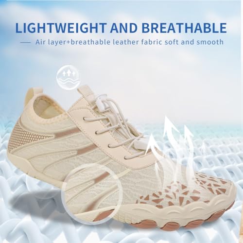 Hike Barefoot Footwear Women Men，Healthy & Non-Slip Hiking Shoes，Footwear Barefoot Shoes with Wide Toe Box Unisex Women Water Shoe Men4