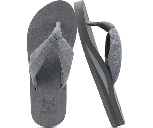 Image of KuaiLu Flip Flops for Women with Arch Support Summer Beach Thong Sandals | Comfortable Yoga Mat Walking Shoes Cushion Slip On Casual Outfits Indoor Outdoor