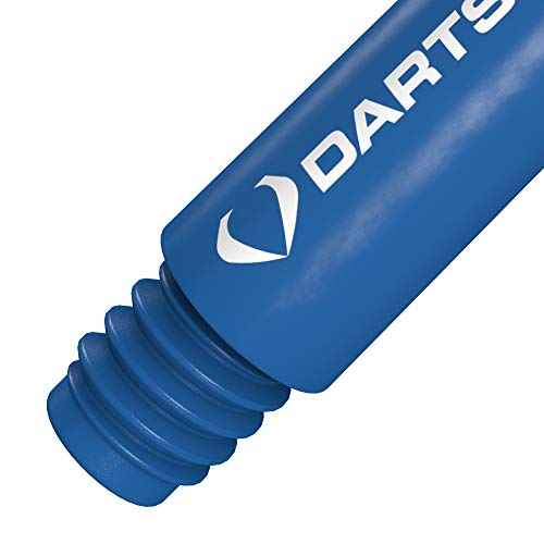DESIGNA DARTS S0746 Stems | 5 Sets of Tough Nylon Darts Corner Dart Shafts including Steel Ring, Short, Blue - Image 5