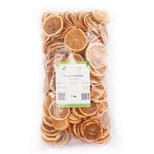 Mimea Orange Slices Whole | 1kg | Quality Ingredients | Dried Fruit | Cocktail Decoration | Garnishes | Baking | Food Grade