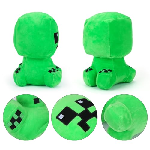 Philoctes Plüschtier Figuren Stofftier 20cm, Kuscheltier Plüschtier Plush, Lustiges Plüsch Kuschelig Ideal zum Sammeln Puppe Geschenk für Kinder Fans B, Grün B