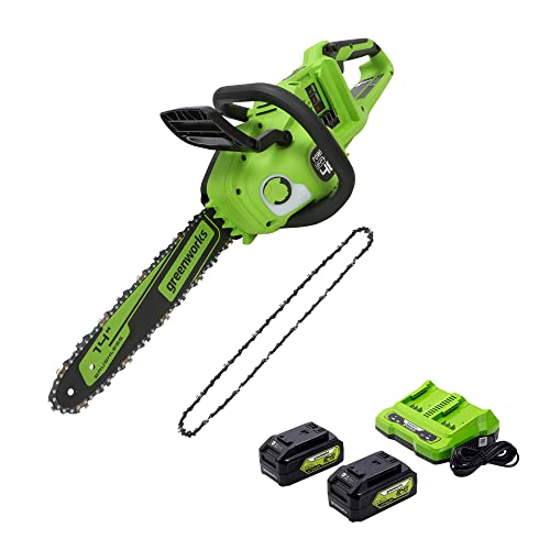Greenworks 48V 14´´ Brushless Cordless Chainsaw with 14-Inch Chainsaw Chain 2906802