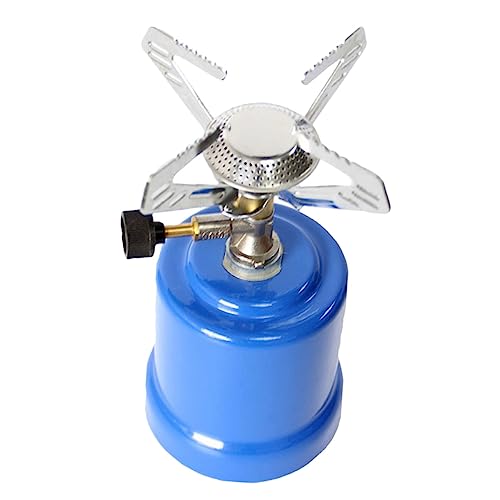 BESTonZON Portable Camping Stove Lightweight Outdoor Gas Cooker for Hiking Flame Durable Design Camping Accessory for Outdoor Cooking