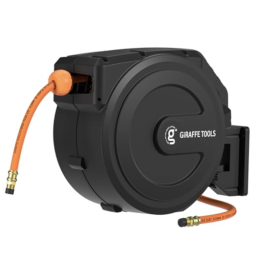 Giraffe Retractable Air Hose Reel Wall Mounted