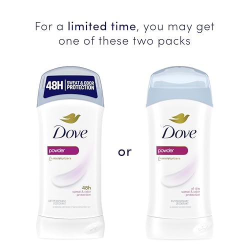Image of Dove Invisible Solid Antiperspirant Deodorant Stick Powder for Women, For 48H Underarm Sweat & Odor Protection 2.6 oz