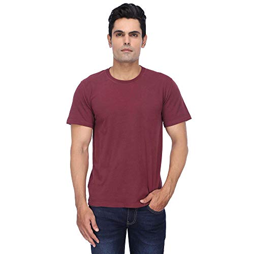 Image of Celio Mens Round Neck Solid T-Shirt