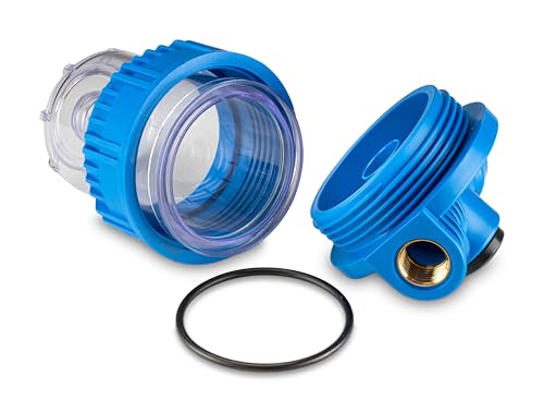 WK Filterbehälter 10 Zoll 3/4 Zoll Typ 3 Stück stapelbar - Made in Italy - Robuste und vielseitige Struktur für Wasserfiltration