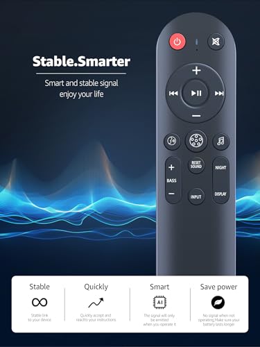 Télécommande de remplacement Wohome S111 barre de son - 6