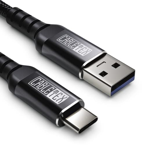 USB C cable USB 3.0 type A 1.5m power and data cord nylon braid for USB 3.2Gen1 laptops and smartphones Nexus 5X, 6P, OnePlus 2, OP 3, HTC 10, MacBook Pro