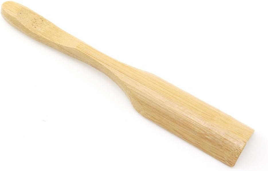 ZYAMY 3PCS Wooden Loose Tea Scoop Tea Spatula Long Handle Scoop Natural Bamboo Wooden Scoop 7 inches long Used for Scooping Coffee Powder Spices Jam Seasoning Spoons