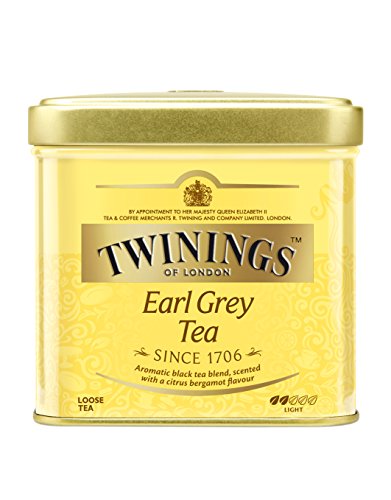 Twinings Of London Té Earl Grey - 2 Paquetes de 100 gr - Total: 200 gr