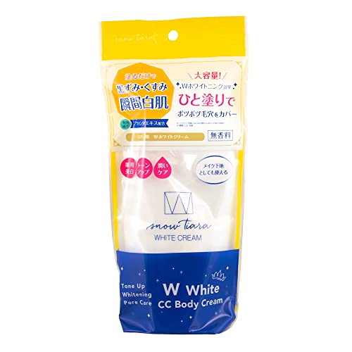 スノーティアラ 薬用ホワイトクリーム ホワイトニング 240g 全身用 顔用 保湿 トーンアップ 医薬部外品