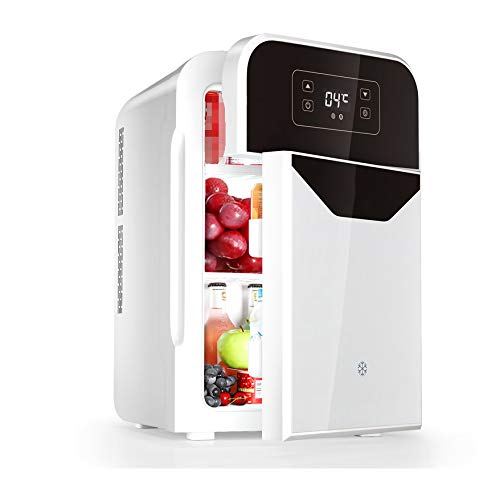 Minikühlschrank Auto Kühlschrank Doppeltür-Typ Auto Und Heimgebrauch Kühlen Und Heizen Intelligente LCD-Anzeige 22L
