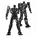 GERYNS Transformation Toy Action Figure Sportscar Gear Joints Deformable Robot 9.5-inch with 2 Dogs for Adults Kids