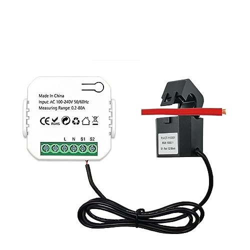 Transformateur de courant Tuya 80A avec commande vocale et suivi connecté - 3