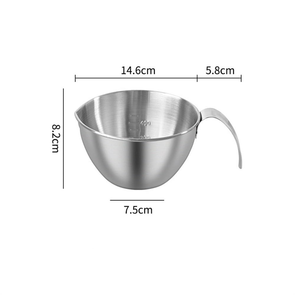 Espresso-Messbecher Espresso-Messbecher aus Edelstahl mit Skala(L)