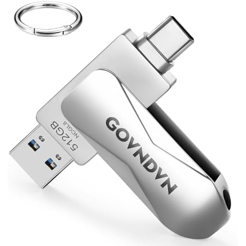 512GB USB Stick for iPhone 15 and Android Cover