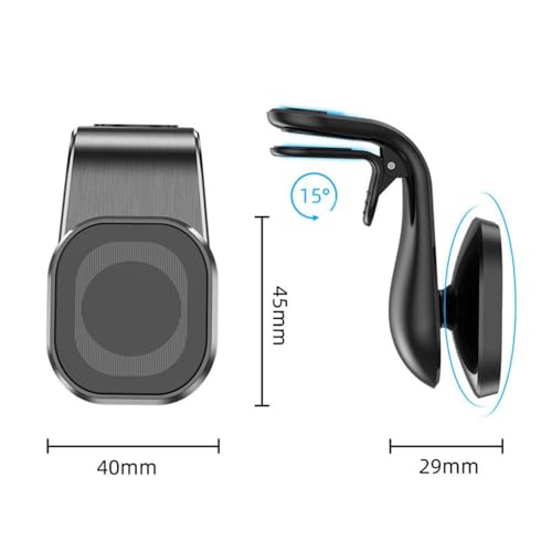 Support téléphone voiture bouche d'aération pour Toyota Corolla magnétique - 7