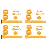 [BOUCHON DE VENTILATION POLYVALENT] Comprend deux types de bouchons d'aération pour différents types de canettes, garantissant un processus d'installation sans tracas pour n'importe quel bidon de gaz.