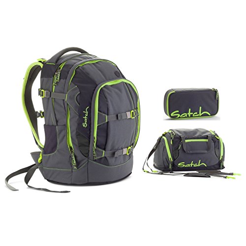 Preisvergleich Produktbild Satch Pack - 3 tlg. Set Schulrucksack - Phantom