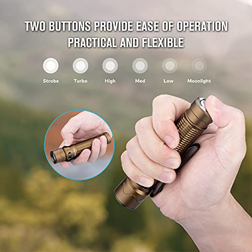 Olight WM2 Torcia EDC, Potente 1750 Lumen Gittata