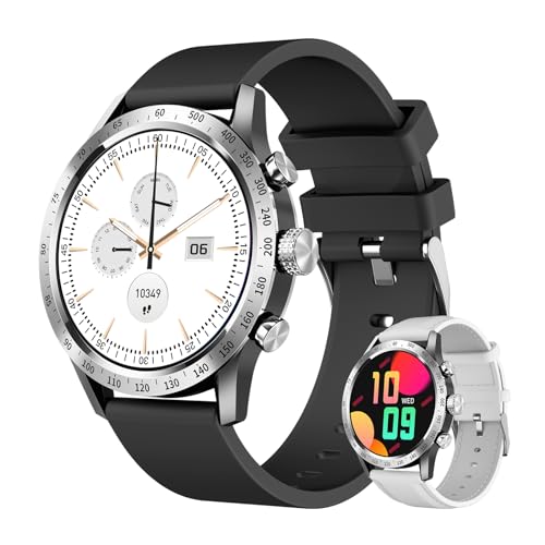 LogHog Smart Watches for Women,1.28" AMOLED Always-On Answer/Dial Calls Fitness Tracker 100+ Exercise Modes for Small Wrist Android iOS Compatible