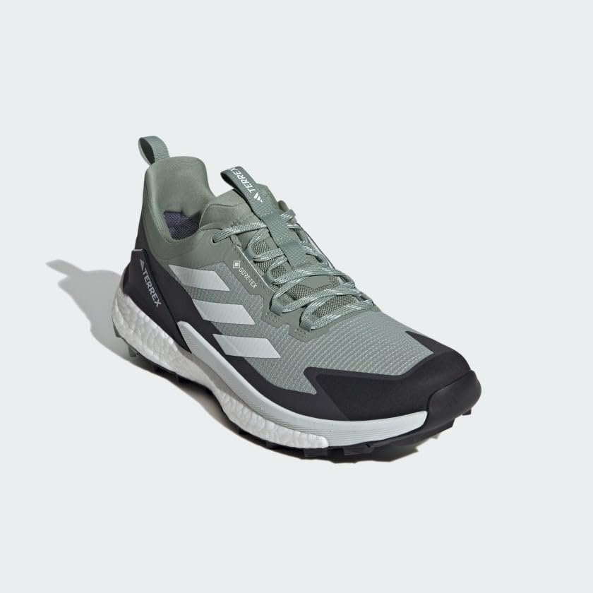 Image of adidas Mens Terrex Free Hiker 2.0 Low Gore-Tex Hiking Hiking Sneakers Shoes - Black