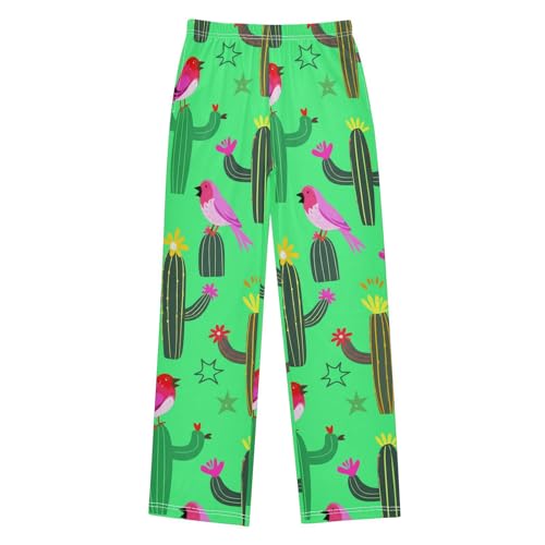 J JOYSAY Cactus Star Bright Pajamas Pants Soft Long Pajama Bottoms Lounge Sleep Pants Size S-XL