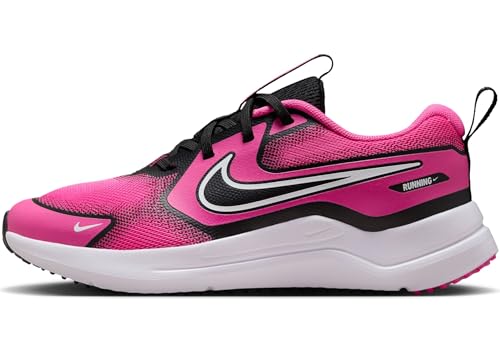 NIKE Cosmic Runner, Sneaker, Laser Fuchsia/White-Black, 38 EU