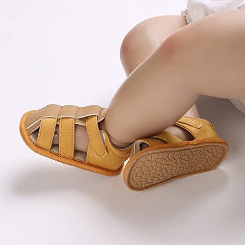 Infant Baby Girls Boys Sandals Beach Outdoor Bowknot Soft Rubber Sole Toddler Princess Dress Flats Walking Shoes2