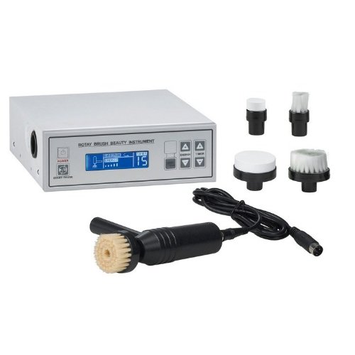 Aparato de exfoliación facial con cepillos giratorios para profesionales, cuidado estético [F 315A]