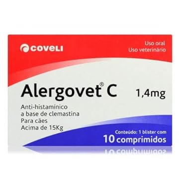 Alergovet C 1,4mg - 10 comprimidos