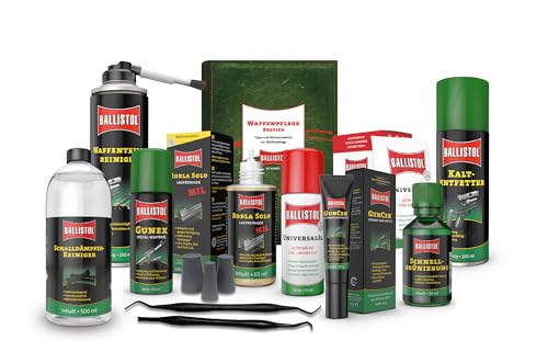 BALLISTOL 22100 GUNEX Waffenöl 5L Kanister – Temperaturbeständiges Waffen-Pflege-Öl – Reinigung, Wartung, Rostschutz