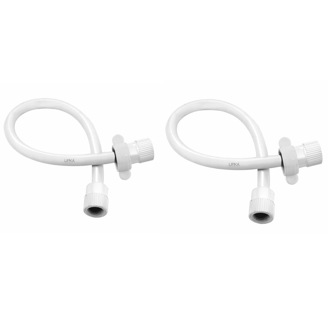 LIPKA Pack of 2 PTMT Connection Pipe 18 inches (Ivory Colour) (B082KC3KSJ) Amazon Price History, Amazon Price Tracker