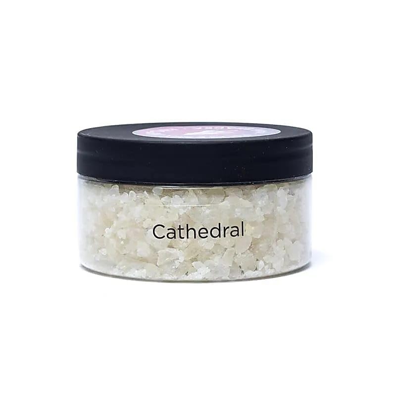 Räucher Set Weihrauch-Harz Kathedrale - 80g + Räuchergefäß Messing für Holzkohl