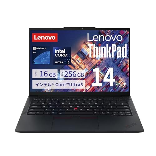 yz Lenovo ThinkPad E14 Gen 7 IAL m[gp\R 14C`/CeR Core? Ultra 5 vZbT[ 225U/ 16GB/SSD 256GB/Windows 11 Pro/vCoV[Vb^[t