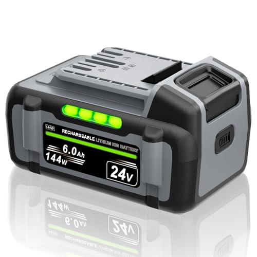 TenHutt FX0331-1 6.0Ah Replacement for Flex 24v Battery FX0221-1/FX0311-1/ FX0321-1/FX0121-1/FX0341-1/FX0231-1 Compatible with Flex 24 Volt Power Tool & Charger FX0411/FX0421/FX0431/FX0451/FX0411-1C